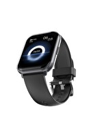 HiFuture Zone2 Bluetooth 5.2 Ip68 1.96" Arama Özellikli Uyumlu Nabız Spor Takibi 50MM Siyah Akıllı Saat